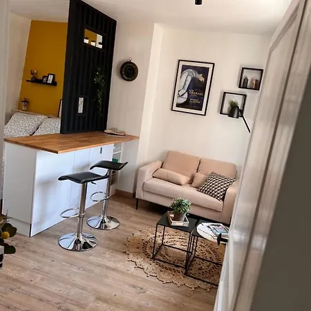 Le Jean Bart - Votre T1 Meuble Cosy & Lumineux Quartier Republique Appartement